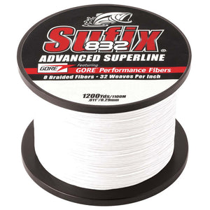 Sufix 832 Advanced Superline Braid - 30lb - Ghost - 1200 yds [660-330GH] - BuoyMart.com  Lines & Leaders Sufix