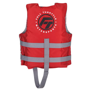 Full Throttle Child Nylon Life Jacket - Red [112200-100-001-22] - BuoyMart.com  Life Vests Full Throttle