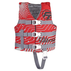 Full Throttle Child Nylon Life Jacket - Red [112200-100-001-22] - BuoyMart.com  Life Vests Full Throttle