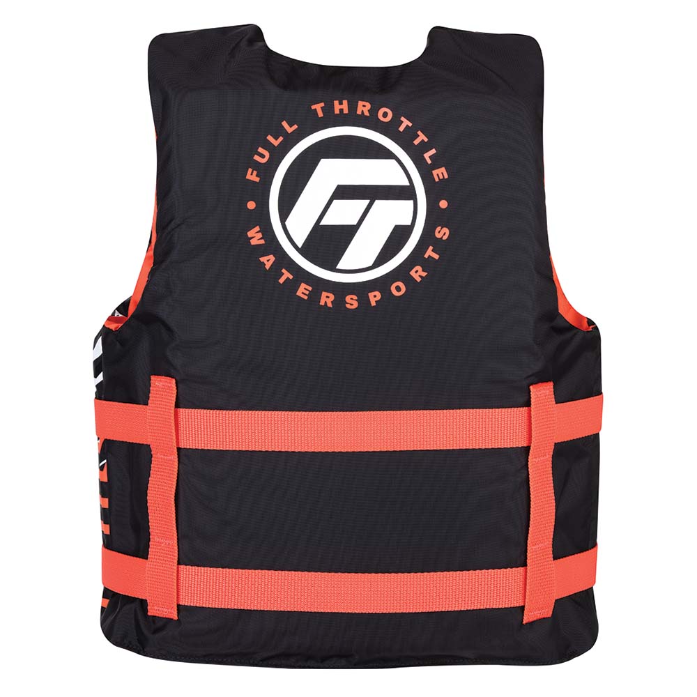Full Throttle Youth Nylon Life Jacket - Pink/Black [112200-105-002-22] - BuoyMart.com  Life Vests Full Throttle