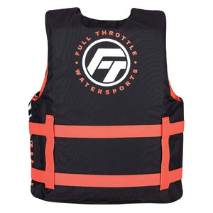 Full Throttle Youth Nylon Life Jacket - Pink/Black [112200-105-002-22] - BuoyMart.com  Life Vests Full Throttle