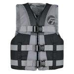 Full Throttle Teen Nylon Life Jacket - Grey/Black [112200-701-010-22] - BuoyMart.com  Life Vests Full Throttle