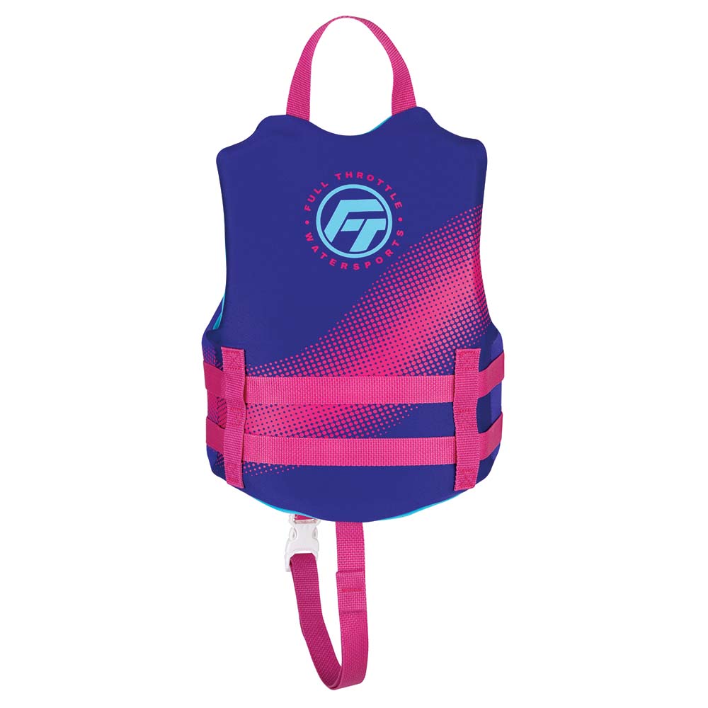 Full Throttle Child Rapid-Dry Life Jacket -Purple [142100-600-001-22] - BuoyMart.com  Life Vests Full Throttle