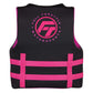Full Throttle Youth Rapid-Dry Life Jacket - Pink/Black [142100-105-002-22] Full Throttle