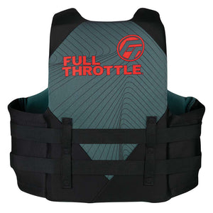 Full Throttle Adult Rapid-Dry Life Jacket - 2XL/4XL - Grey/Black [142100-701-080-22] - BuoyMart.com  Life Vests Full Throttle