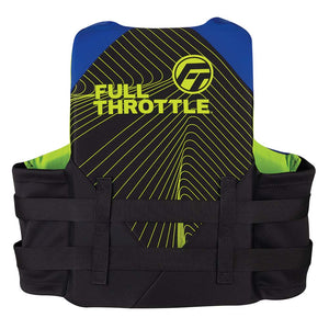 Full Throttle Adult Rapid-Dry Life Jacket - S/M - Blue/Black [142100-500-030-22] - BuoyMart.com  Life Vests Full Throttle