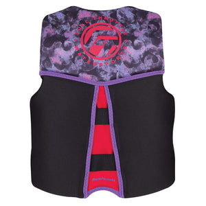 Full Throttle Youth Rapid-Dry Flex-Back Life Jacket - Pink/Black [142500-105-002-22] - BuoyMart.com  Life Vests Full Throttle