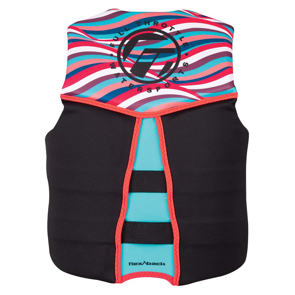 Full Throttle Womens Rapid-Dry Flex-Back Life Jacket - Womens S - Pink/Black [142500-105-820-22] Full Throttle