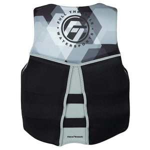 Full Throttle Mens Rapid-Dry Flex-Back Life Jacket - XL - Black/Grey [142500-701-050-22] - BuoyMart.com  Life Vests Full Throttle