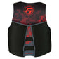 Full Throttle Mens Rapid-Dry Flex-Back Life Jacket - XL - Black/Red [142500-100-050-22] Full Throttle