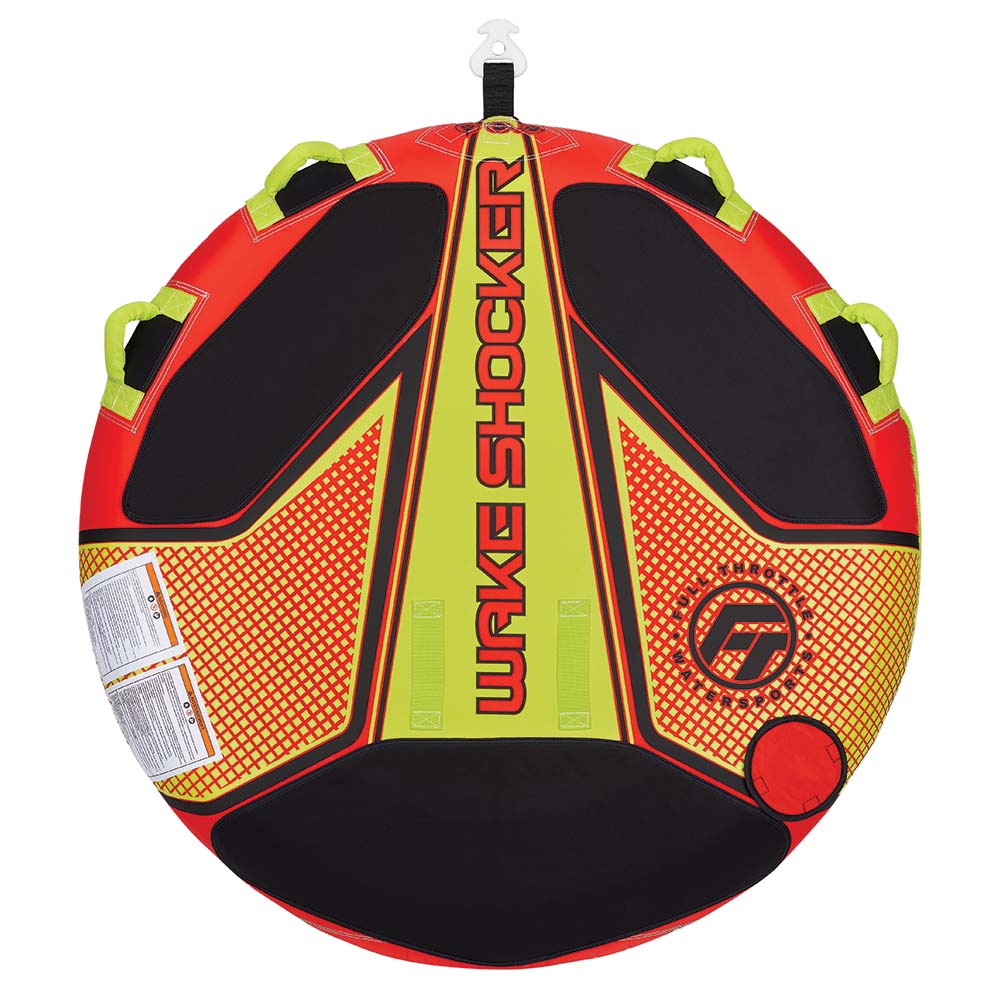 Full Throttle Wake Shocker Towable Tube - 2 Rider - Red [302400-100-002-21] - BuoyMart.com  Towables Full Throttle