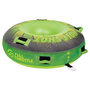 Full Throttle Hole Shot Towable Tube - 1 Rider - Green [302000-400-001-21] Full Throttle