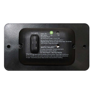 Safe-T-Alert 85 Series Carbon Monoxide Propane Gas Alarm - 12V - Black [85-741-BL] - BuoyMart.com  Fume Detectors Safe-T-Alert