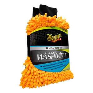 Meguiars Hybrid Wash Mitt - Extremely Plush Microfiber Wash Mitt f/Gently Waxing While Washing [X210200] - BuoyMart.com  Cleaning Meguiar's
