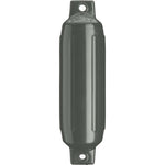 Polyform G-5 Twin Eye Fender 8.8" x 26.8" - Graphite [G-5 GRAPHITE] - BuoyMart.com  Fenders Polyform U.S.