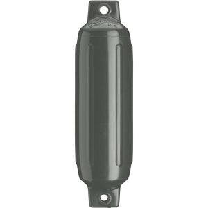 Polyform G-5 Twin Eye Fender 8.8" x 26.8" - Graphite [G-5 GRAPHITE] - BuoyMart.com  Fenders Polyform U.S.