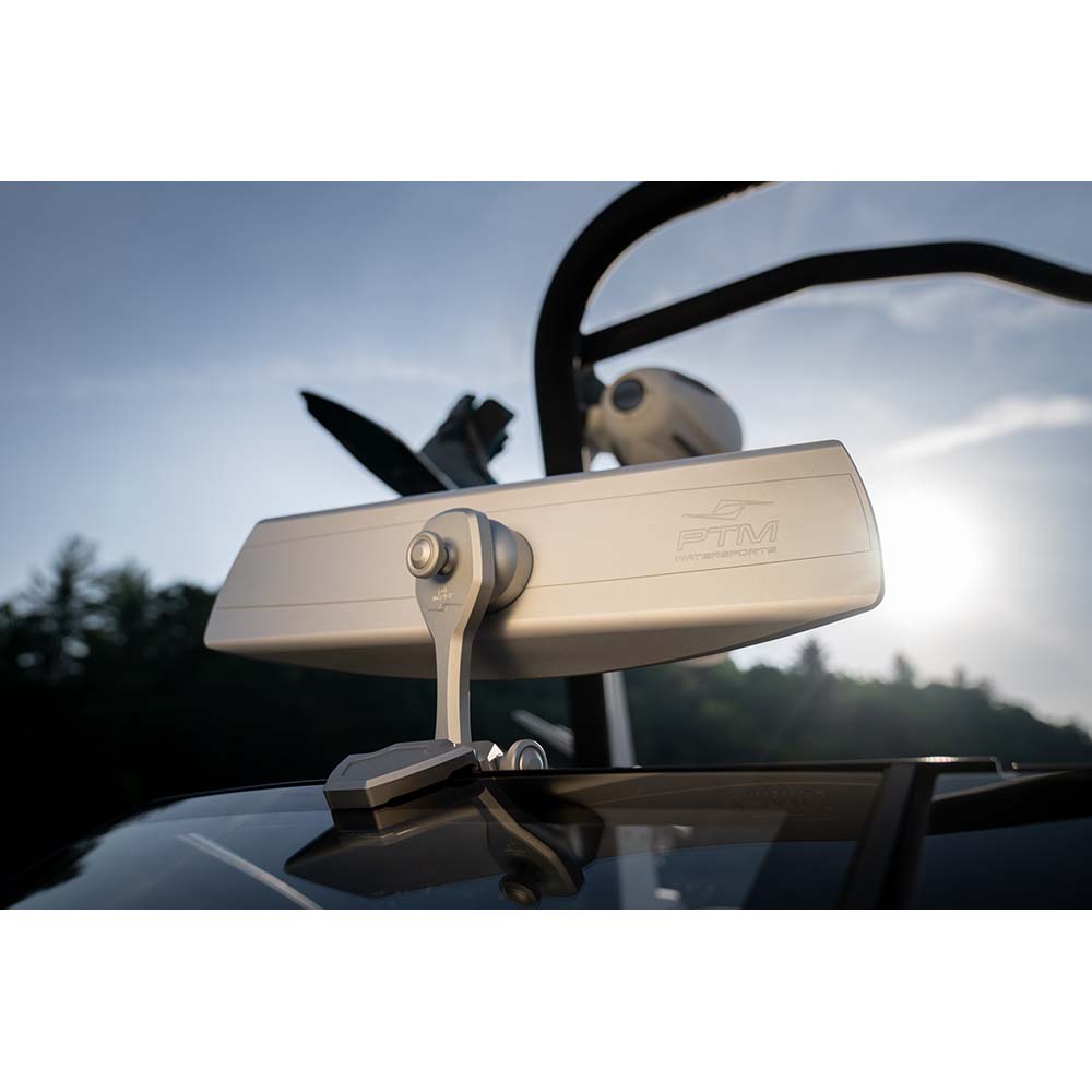PTM Edge VR-140 Elite Mirror  Cover Combo - Silver [P12848-100-MS] - BuoyMart.com  Mirrors PTM Edge