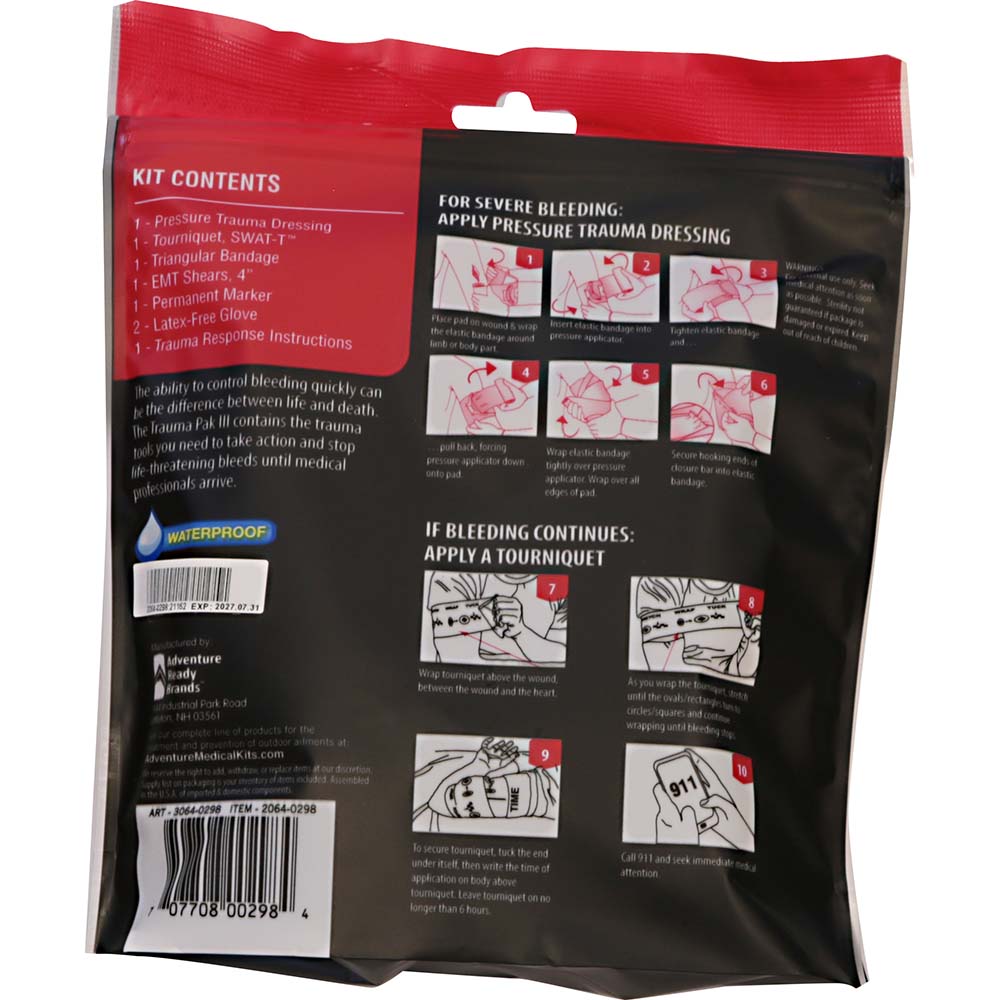 Adventure Medical Trauma Pak 3 [2064-0298] Adventure Medical Kits