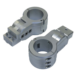 PTM Edge Board Rack Mounts - 2.38" Pipe Clamp - Titanium Grey [P13198-2380TEBGR] - BuoyMart.com  Accessories PTM Edge