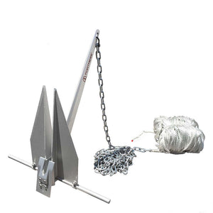 Fortress FX-16 Complete Anchoring System [FX-16-AS] - BuoyMart.com  Anchors Fortress Marine Anchors