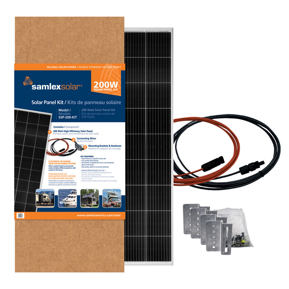 Samlex 200W Solar Panel Kit [SSP-200-KIT] Samlex America