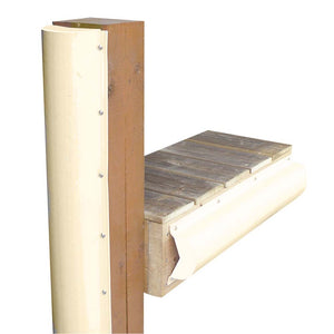 Dock Edge Piling Bumper - One End Capped - 6 - Beige [1020SF] - BuoyMart.com  Bumpers/Guards Dock Edge