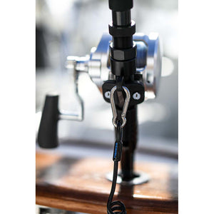 Tigress Heavy-Duty Coiled Safety Tether - 1200lbs [88440-1] - BuoyMart.com  Fishing Accessories Tigress