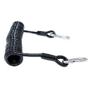 Tigress Heavy-Duty Coiled Safety Tether - 1200lbs [88440-1] - BuoyMart.com  Fishing Accessories Tigress