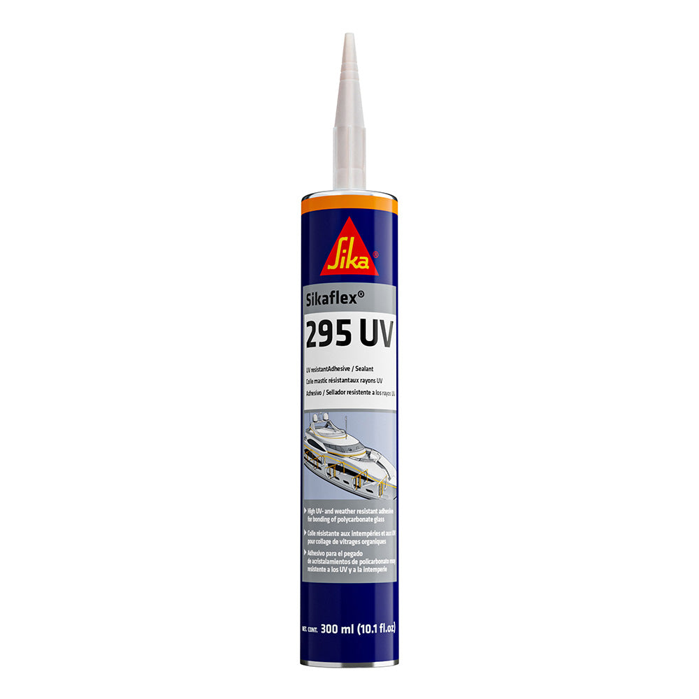Sika Sikaflex 295 UV - White - 10oz Tube w/Nozzle [769] - BuoyMart.com  Adhesives/Sealants/Tapes Sika