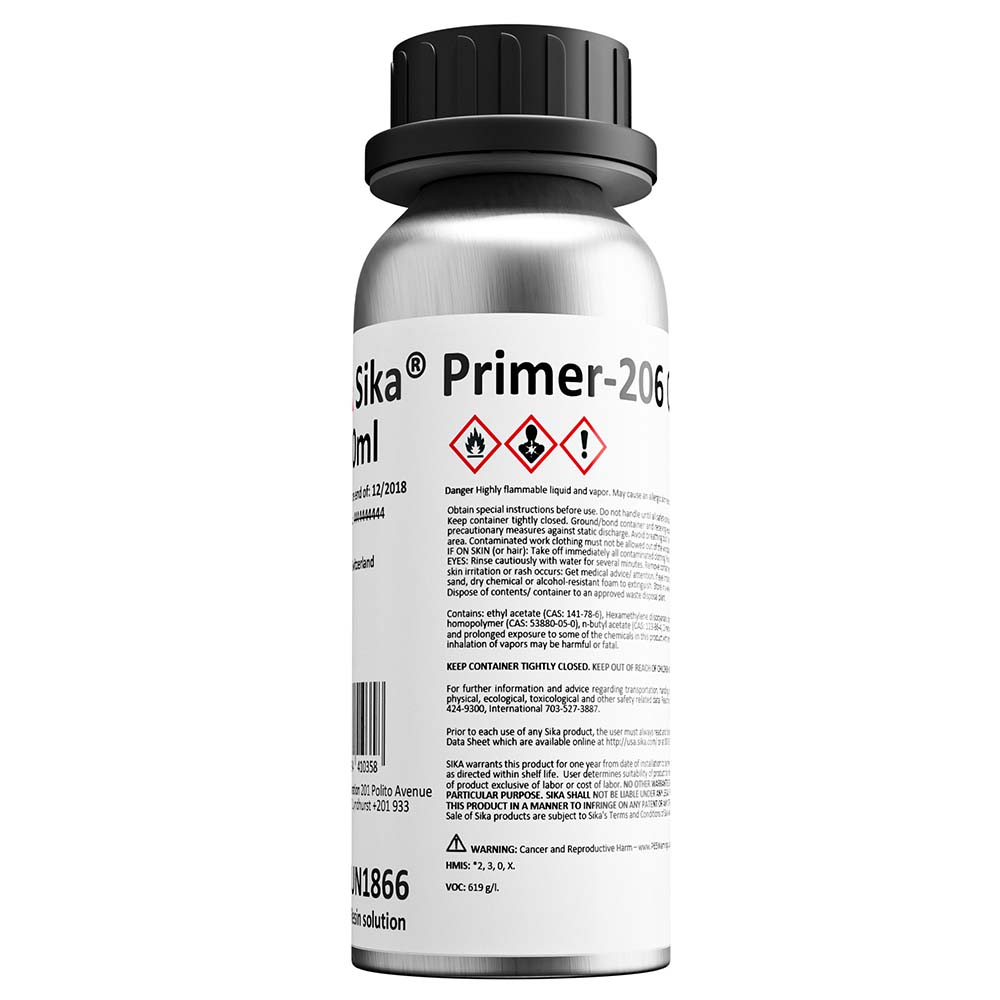 Sika Primer-206 G+P Black 250ml Bottle [91572] - BuoyMart.com  Adhesives/Sealants/Tapes Sika