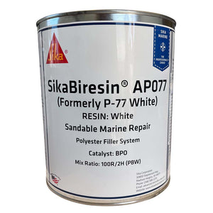 Sika SikaBiresin AP077 White Gallon BPO Hardener Required [606547] - BuoyMart.com  Adhesives/Sealants/Tapes Sika