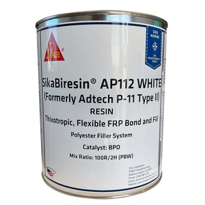 Sika SikaBiresin AP112 White Gallon BPO Hardener Required [606128] - BuoyMart.com  Adhesives/Sealants/Tapes Sika