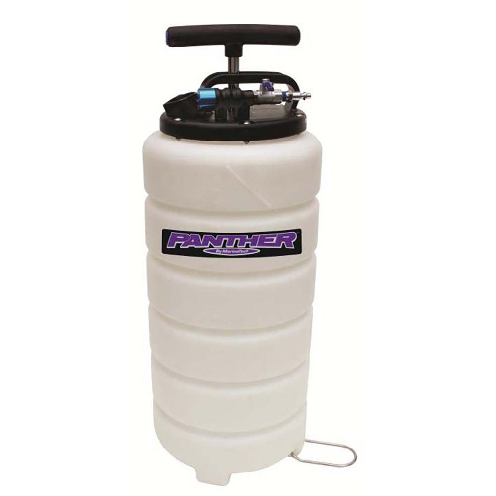 Panther Oil Extractor 15L Capacity Pro Series w/Pneumatic Fitting [756015P] - BuoyMart.com  Oil Change Systems Panther Products