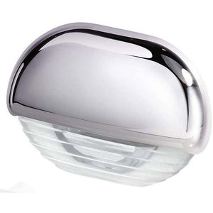 Hella Marine White LED Easy Fit Step Lamp w/Chrome Cap [958126001] - BuoyMart.com  Interior / Courtesy Light Hella Marine