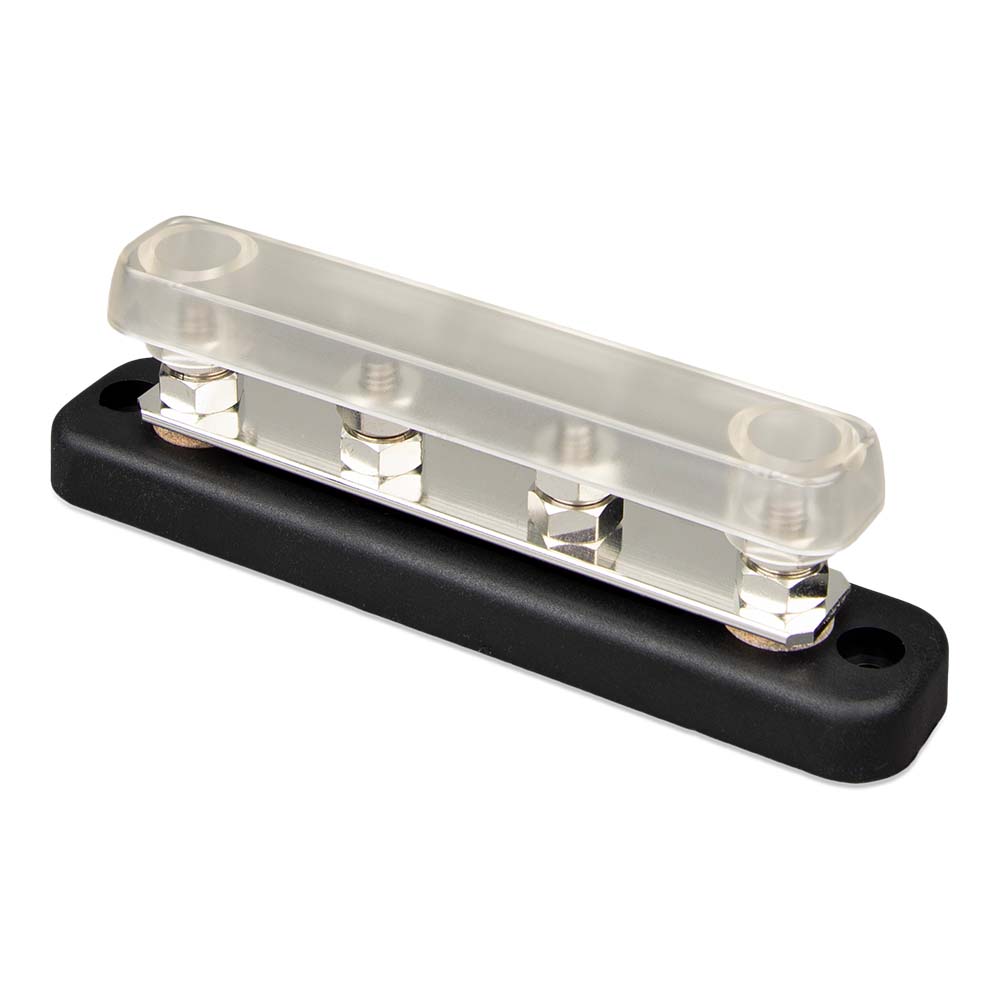 Victron Busbar 150A 4P  Cover 4X 1/4" Terminals [VBB115040020] - BuoyMart.com  Busbars, Connectors & Insulators Victron Energy