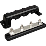 Victron Busbar 250A 4P  Cover 4X 5/16" Terminals [VBB125040010] - BuoyMart.com  Busbars, Connectors & Insulators Victron Energy