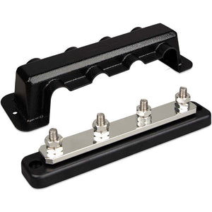 Victron Busbar 250A 4P  Cover 4X 5/16" Terminals [VBB125040010] - BuoyMart.com  Busbars, Connectors & Insulators Victron Energy