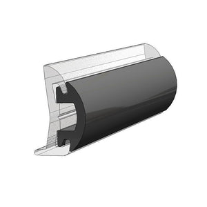 TACO 70 Flexible Black Rub Rail Insert 1-3/16" x 1/2" [V12-4144BKA70-1] - BuoyMart.com  Rub Rail TACO Marine