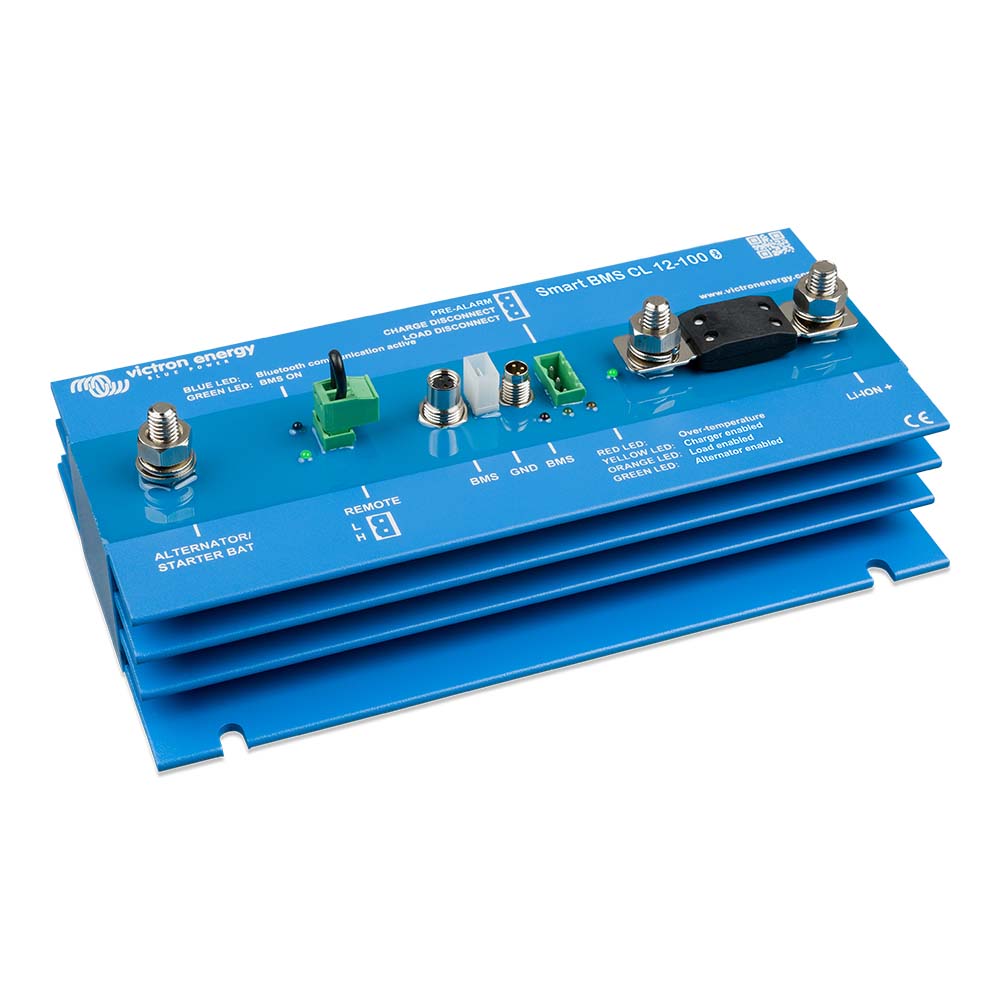 Victron Smart BMS CL 12/100 f/Victron LIFEPO4 Batteries 12VDC Only [BMS110022000] - BuoyMart.com  Battery Management Victron Energy