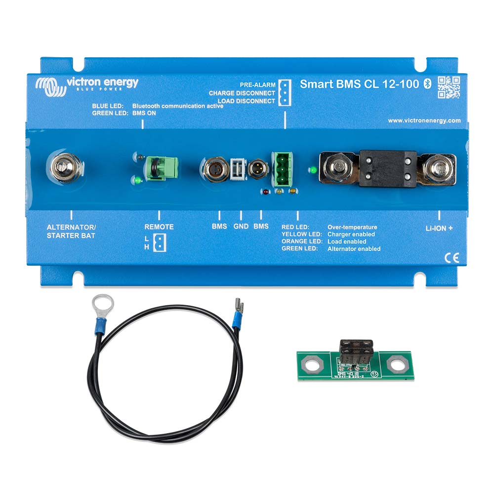 Victron Smart BMS CL 12/100 f/Victron LIFEPO4 Batteries 12VDC Only [BMS110022000] - BuoyMart.com  Battery Management Victron Energy