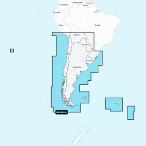 Navionics NASA005L - Chile, Argentina  Easter Island - Navionics+ [010-C1365-30] - BuoyMart.com  Navionics + Navionics