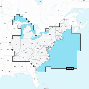 Navionics NAUS007R - U.S. East - Navionics+ [010-C1370-30] - BuoyMart.com  Navionics + Navionics
