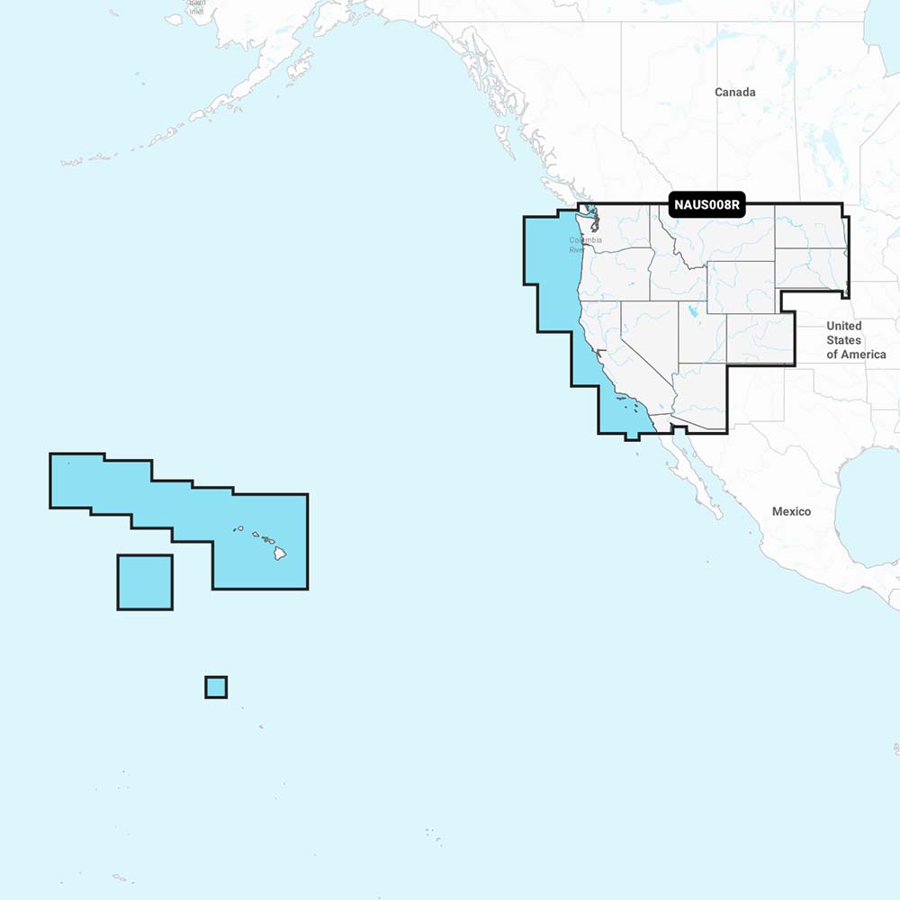 Navionics NAUS008R - U.S. West - Navionics+ [010-C1371-30] - BuoyMart.com  Navionics + Navionics