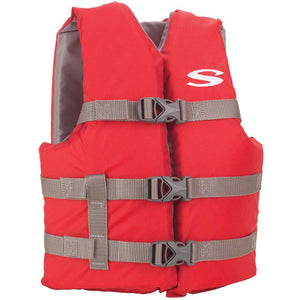 Stearns Youth Classic Vest Life Jacket - 50-90lbs - Red/Grey [2159436] - BuoyMart.com  Life Vests Stearns