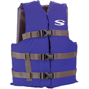 Stearns Youth Classic Vest Life Jacket - 50-90lbs - Blue/Grey [2159360] - BuoyMart.com  Life Vests Stearns