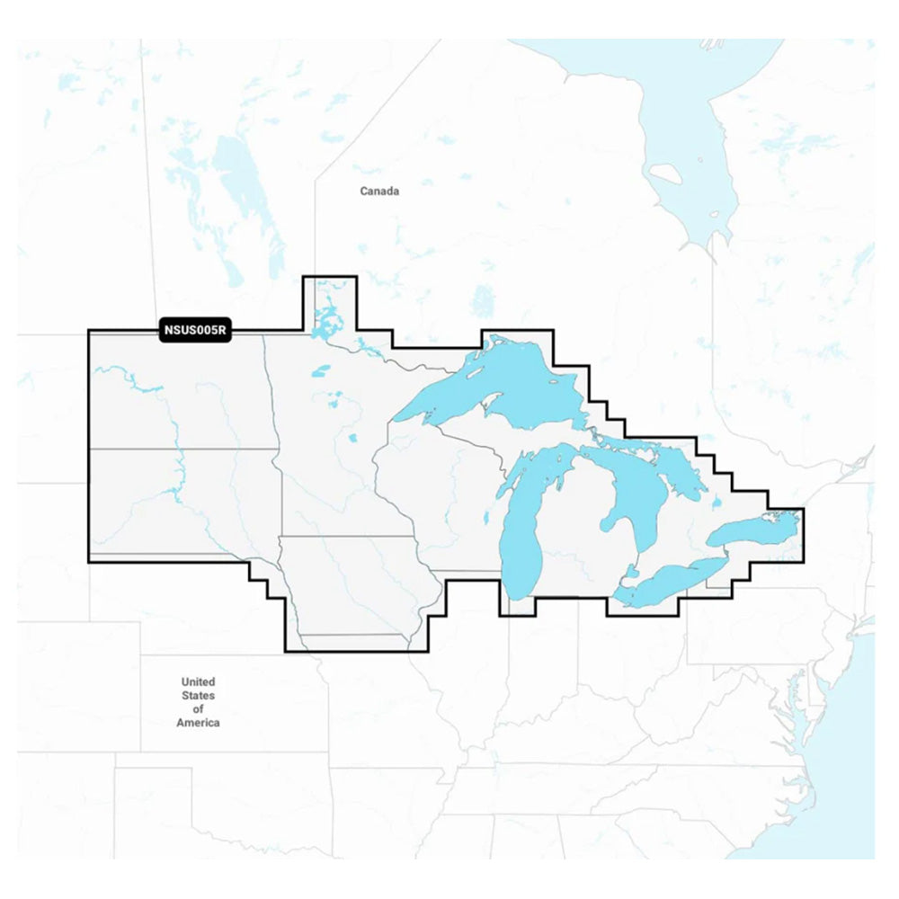 Garmin Navionics+ NSUS005R U.S. North  Great Lakes [010-C1289-20] - BuoyMart.com  Garmin Navionics+ Garmin