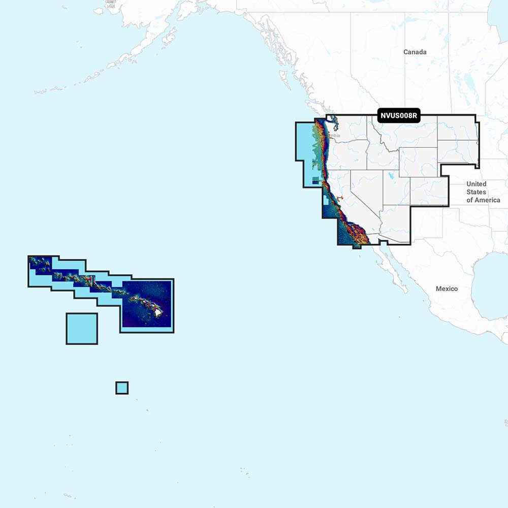 Garmin Navionics Vision+ NVUS008R U.S. West [010-C1292-00] - BuoyMart.com  Garmin Navionics Vision+ Garmin
