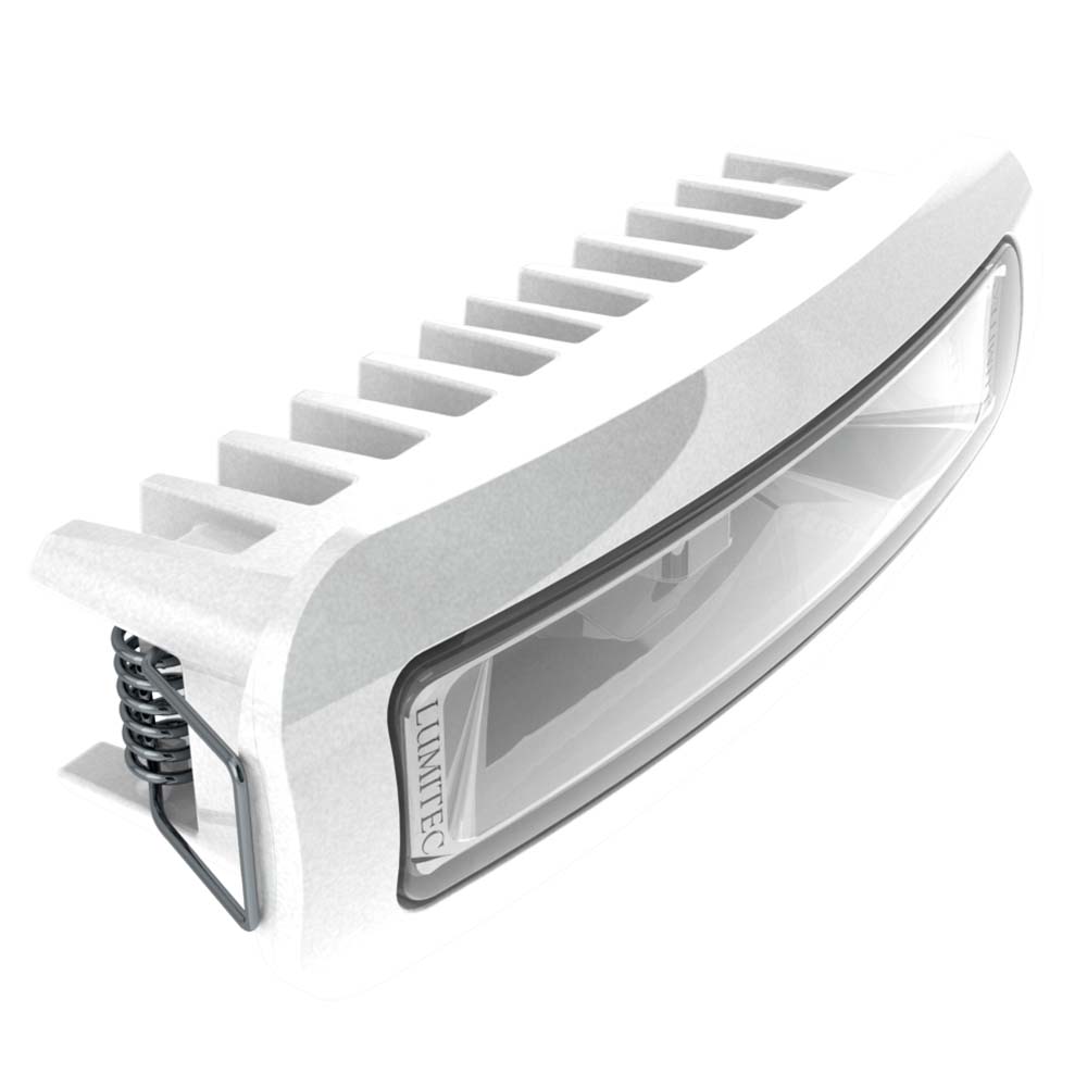 Lumitec Capri3 Spreader Light - White/Red Dimming - White Housing [101722] Lumitec