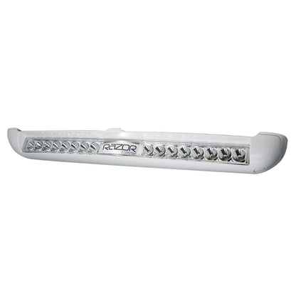Lumitec Razor Light Bar - Spot - White Housing w/Inverted Logo Flush Mount [101603] - BuoyMart.com  Light Bars Lumitec