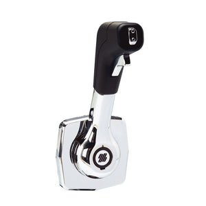 Uflex Single Lever Side Mount Control - Black/Chrome [B310B] - BuoyMart.com  Steering Systems Uflex USA